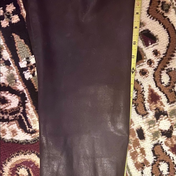 Brown leather jacket - Picture 11 of 12